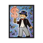 Sweet Success Symphony: Monopoly Man's Dollar Sign Snow Cone - KingKanvas