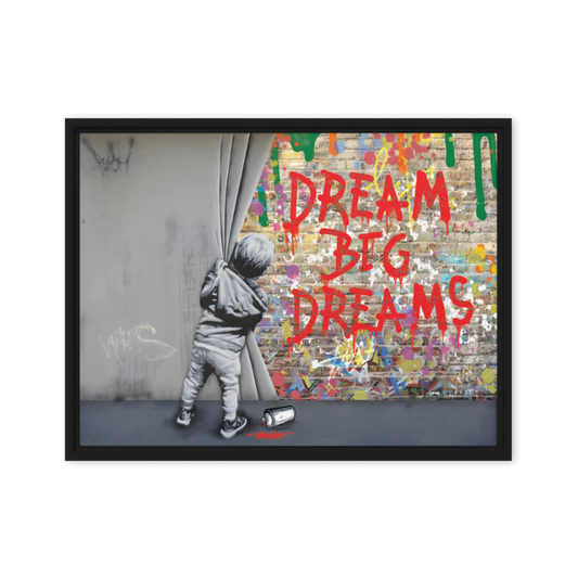 Dream Unveiled: Graffiti Wall Revelation