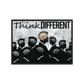 Stand Out: The Golden Mindset - Think Different Framed Canvas