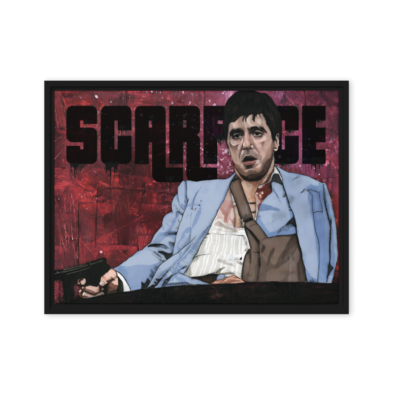 Legendary Rise: The Scarface Canvas - KingKanvas