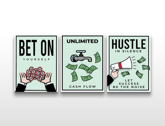 Monopoly Inspirations: Trio of Triumph - Exclusive Discounted Art Bundle