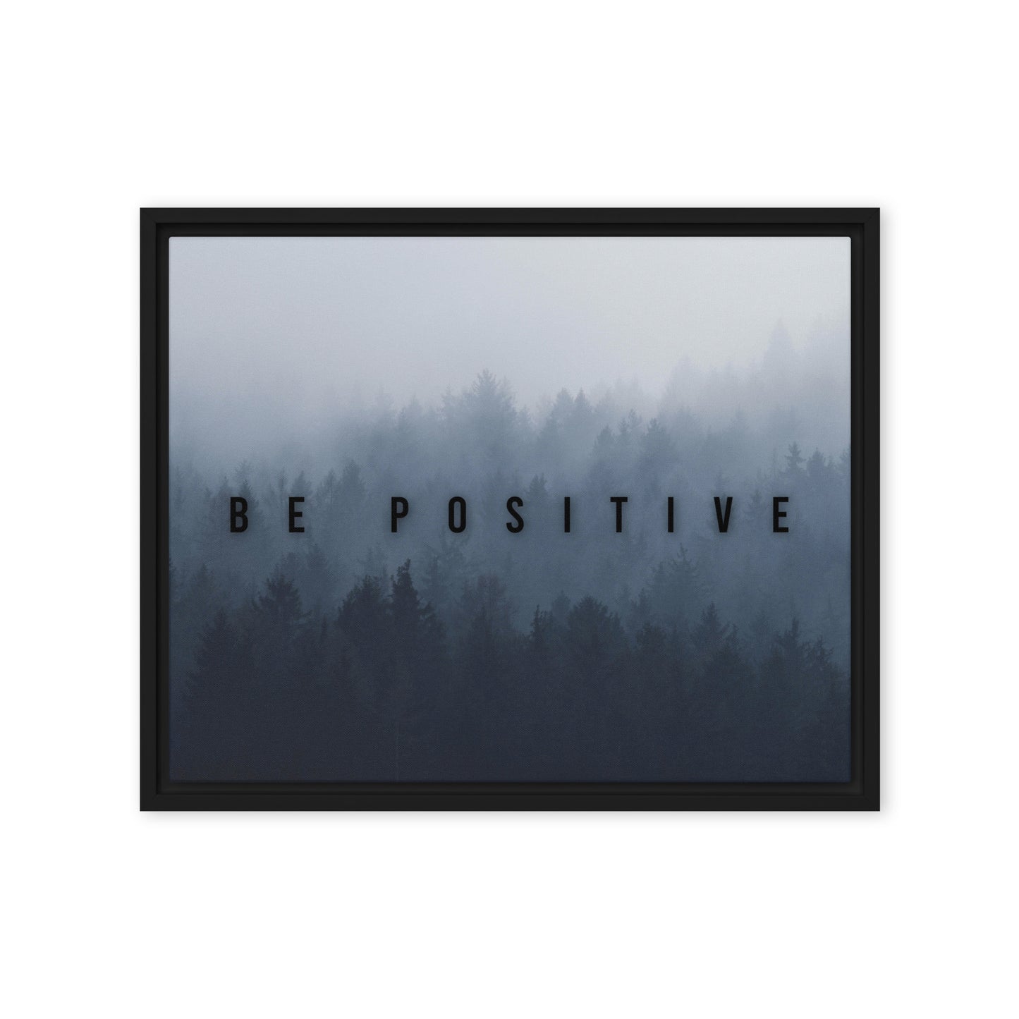 Be Positive: Inspiring Framed Wall Art Canvas to Brighten Your Space - KingKanvas