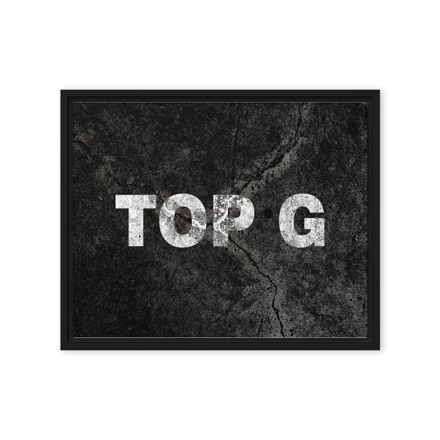 Top G: Ignite Your Inner Greatness with Our Framed Wall Art Canvas - KingKanvas