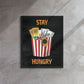 Stay Hungry: Fries Box Overflowing with Luxury - KingKanvas