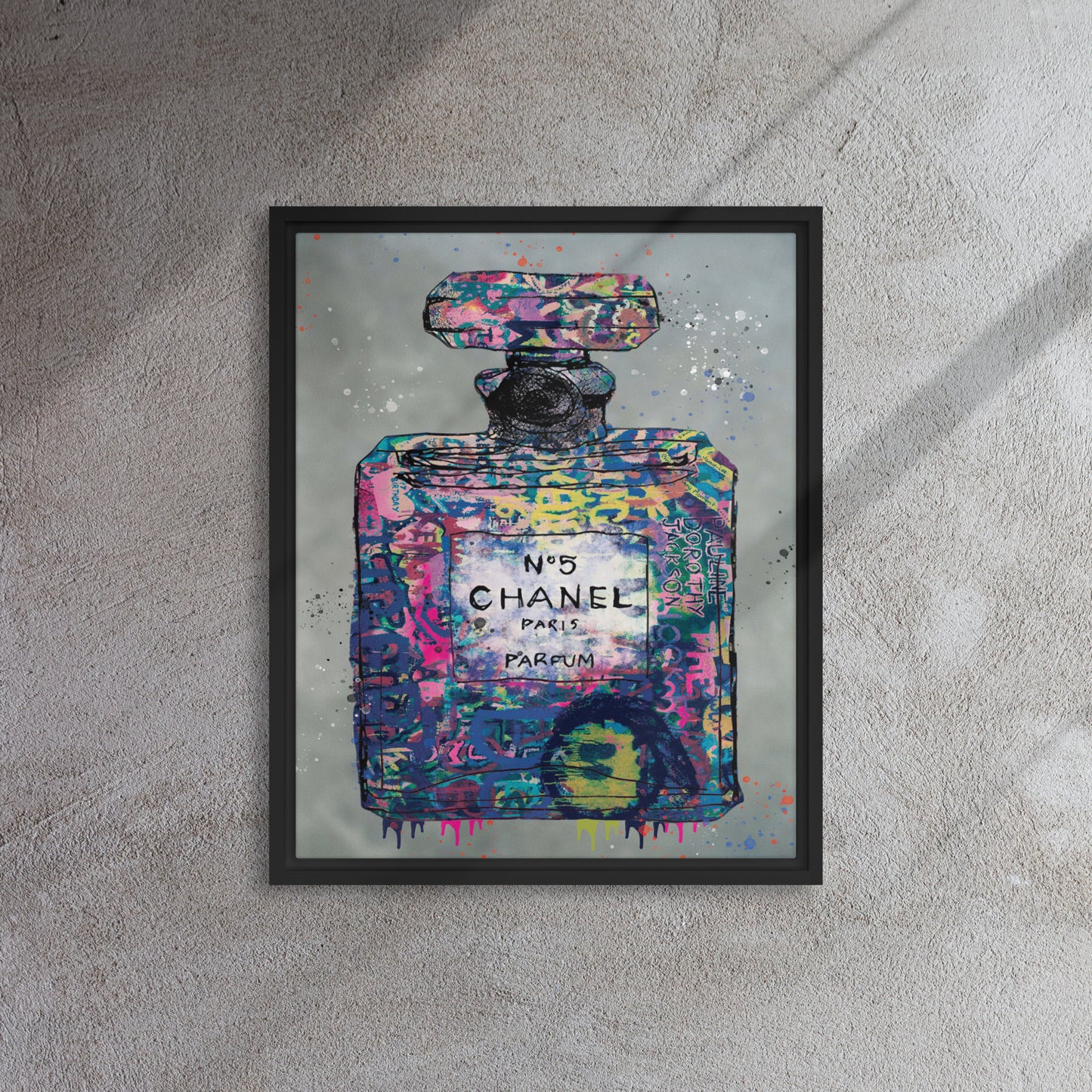 Elegance Embodied: Chanel Perfume - A Luxurious Wall Art Masterpiece - KingKanvas