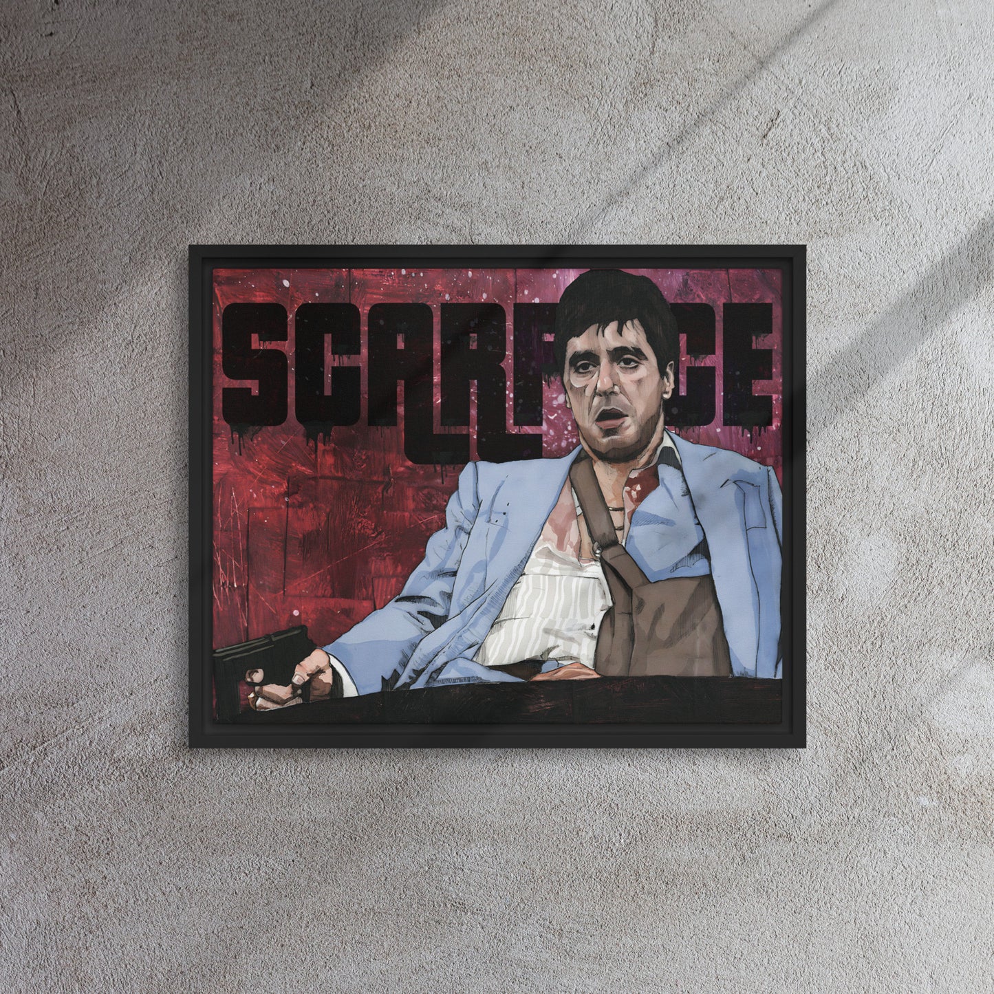 Legendary Rise: The Scarface Canvas - KingKanvas