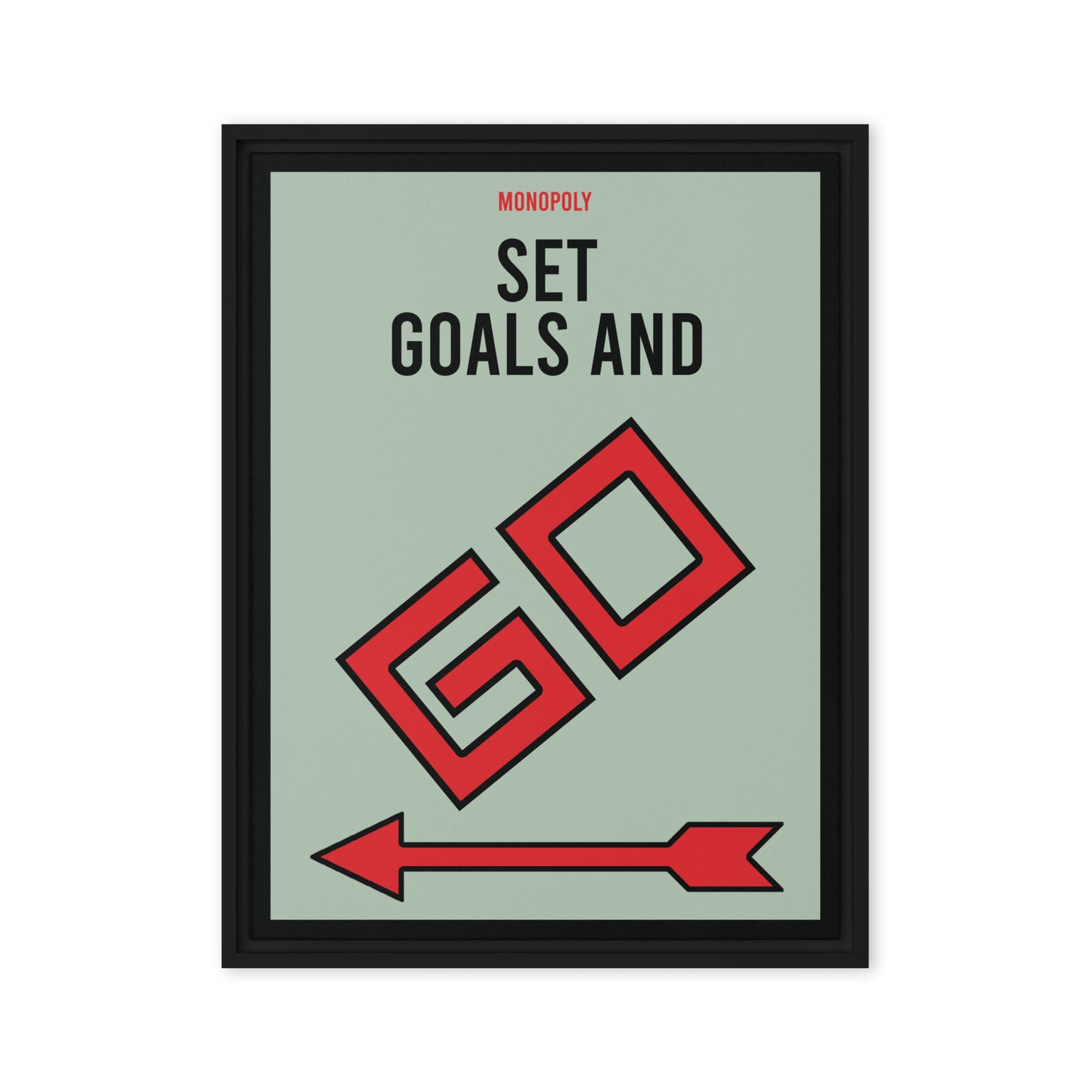 Monopoly Masterpiece: Set Goals and Go - KingKanvas