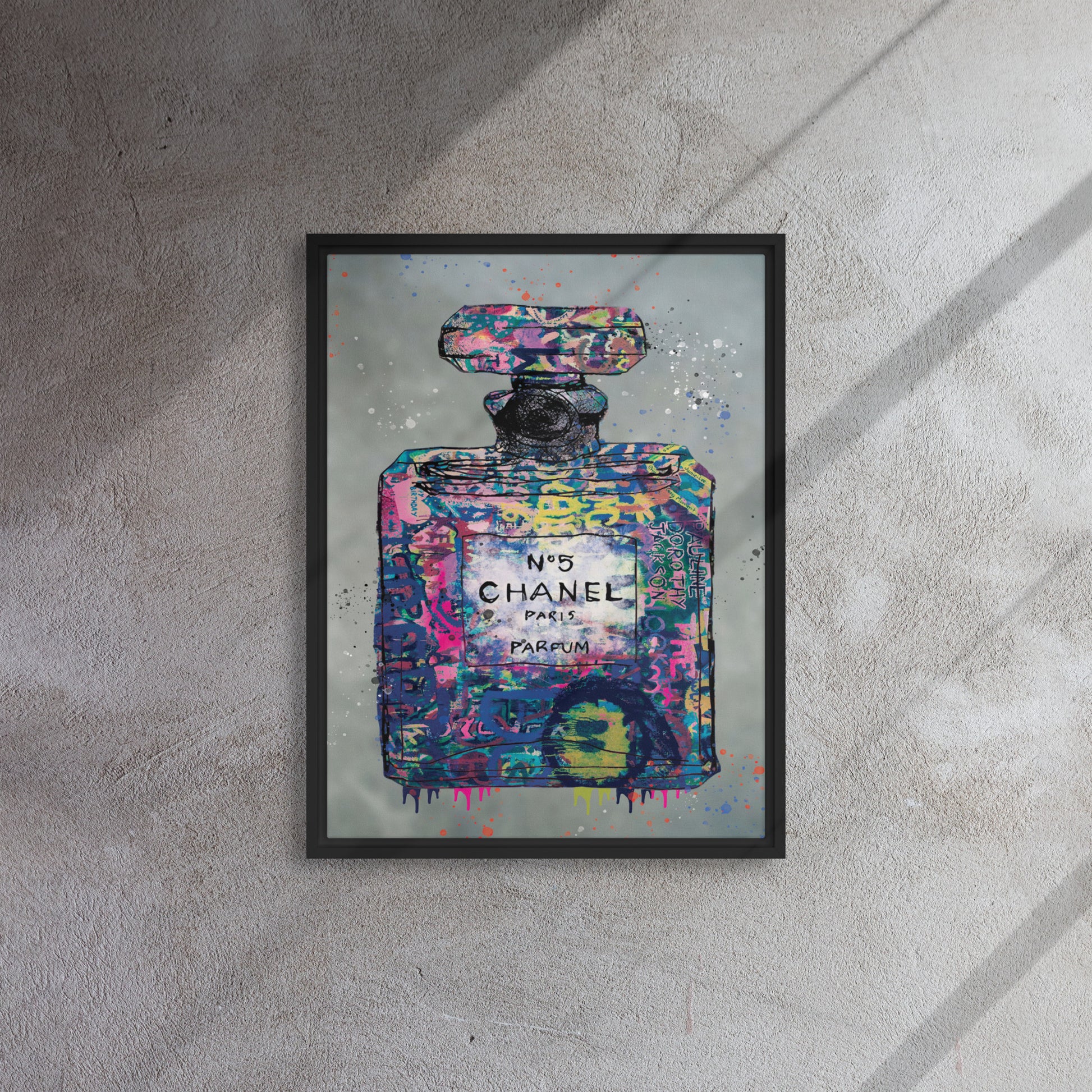 Elegance Embodied: Chanel Perfume - A Luxurious Wall Art Masterpiece - KingKanvas