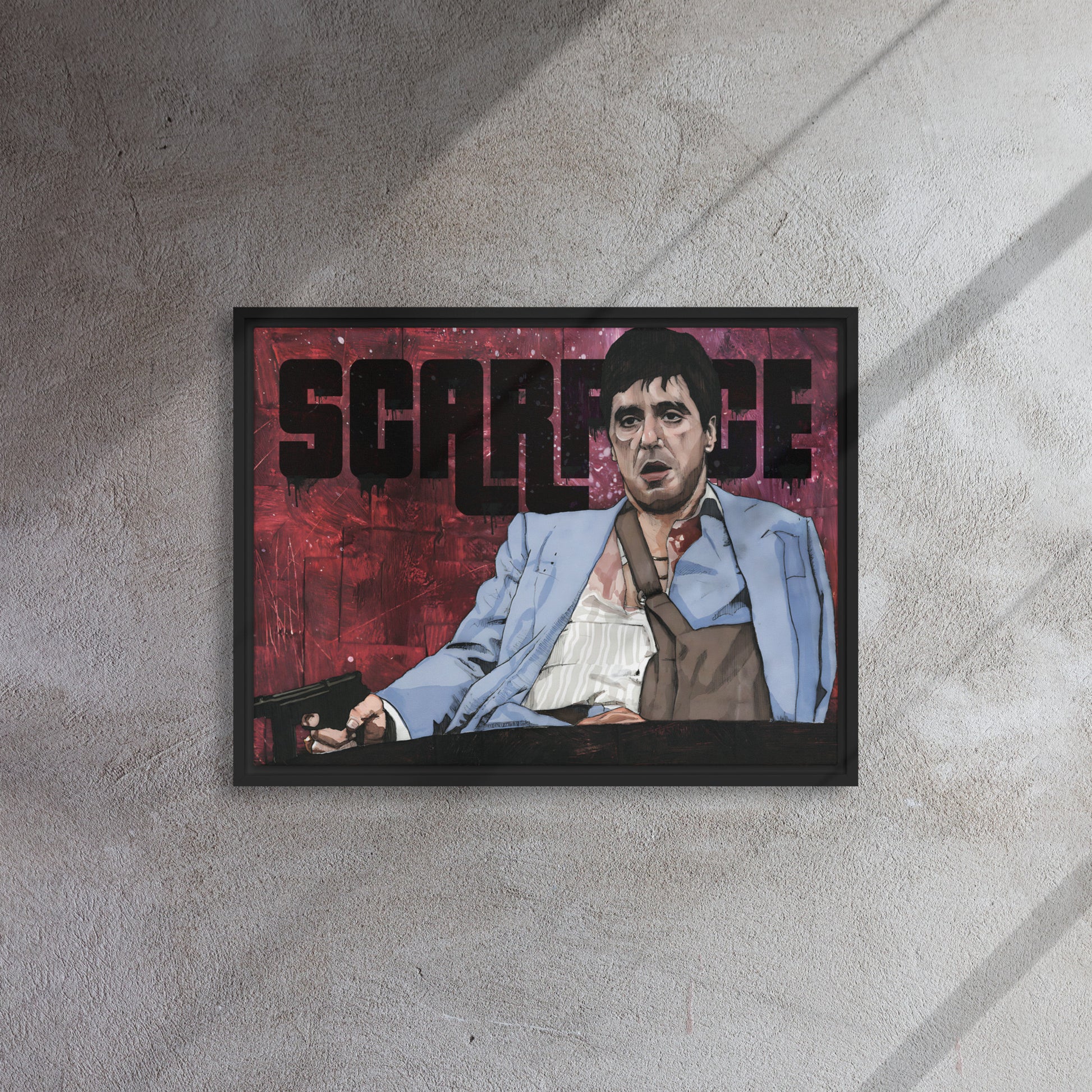 Legendary Rise: The Scarface Canvas - KingKanvas