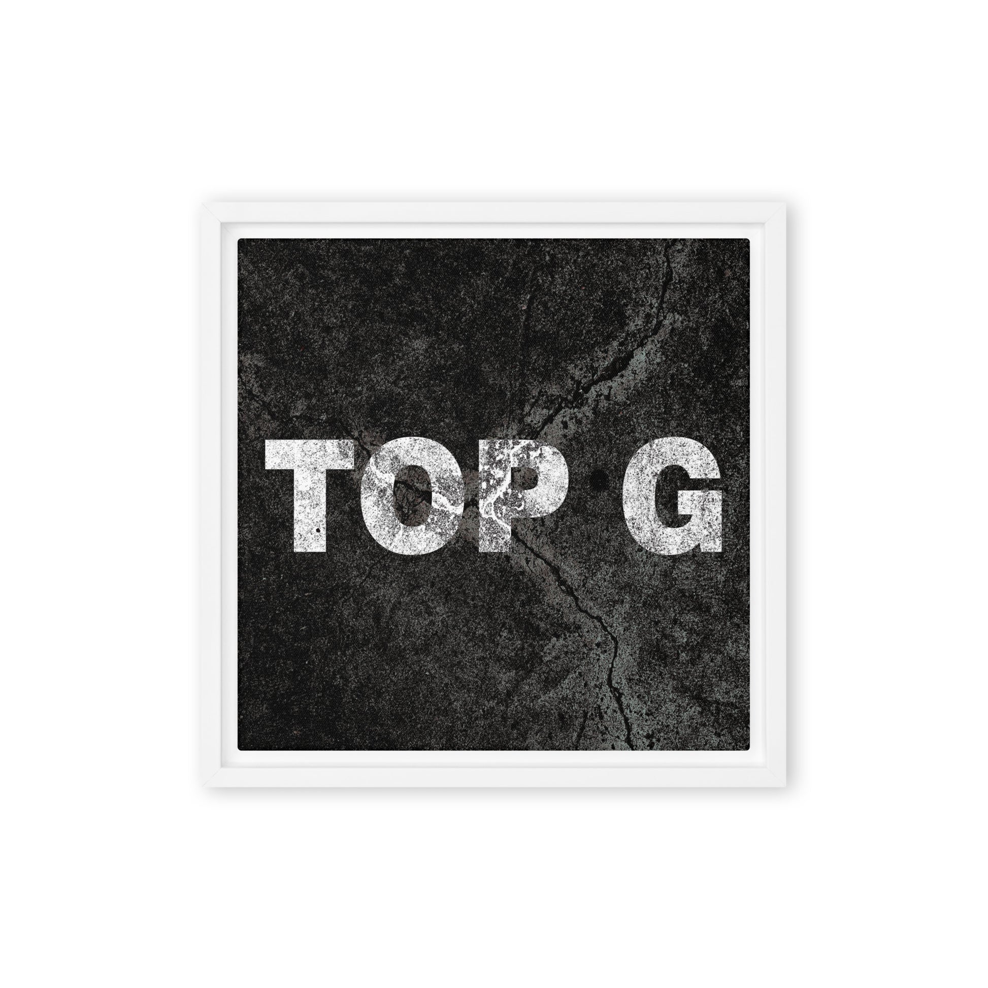 Top G: Ignite Your Inner Greatness with Our Framed Wall Art Canvas - KingKanvas