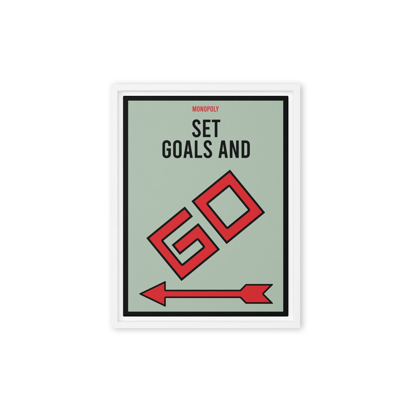 Monopoly Masterpiece: Set Goals and Go - KingKanvas