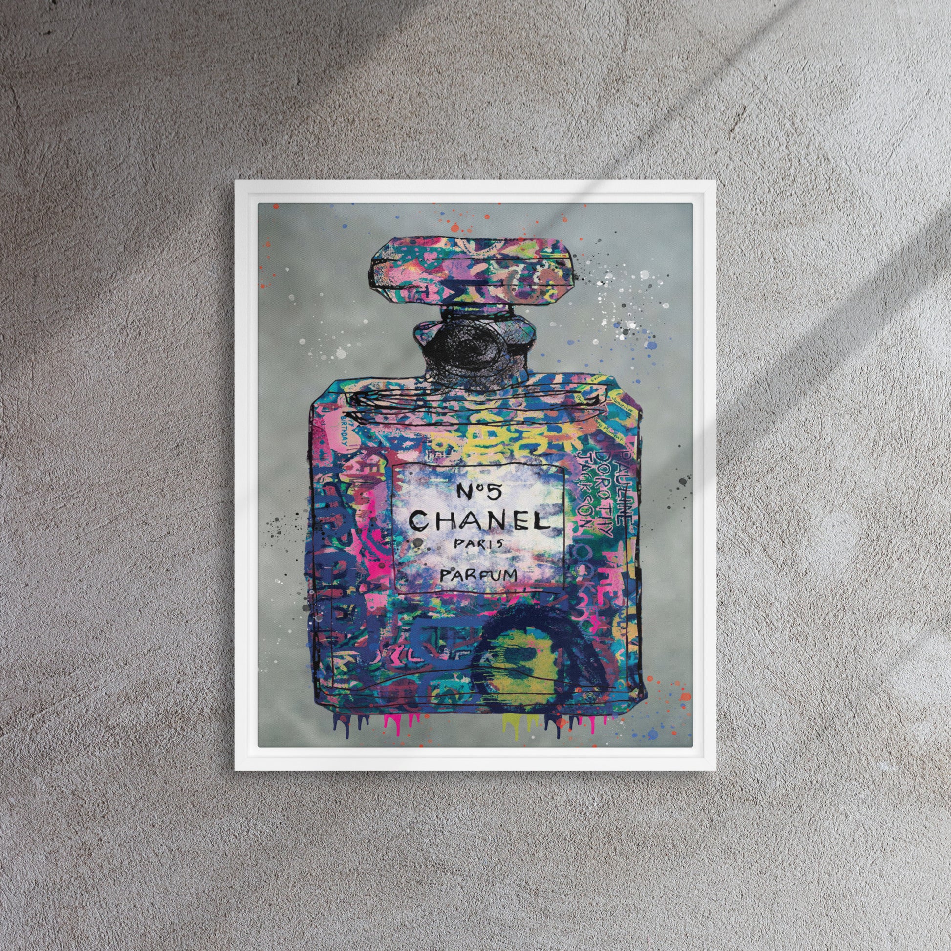 Elegance Embodied: Chanel Perfume - A Luxurious Wall Art Masterpiece - KingKanvas