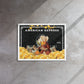 Golden Ambitions: Scrooge McDuck with Black Amex in a Sea of Wealth - KingKanvas