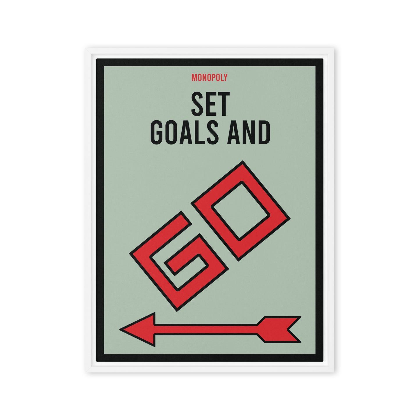 Monopoly Masterpiece: Set Goals and Go - KingKanvas