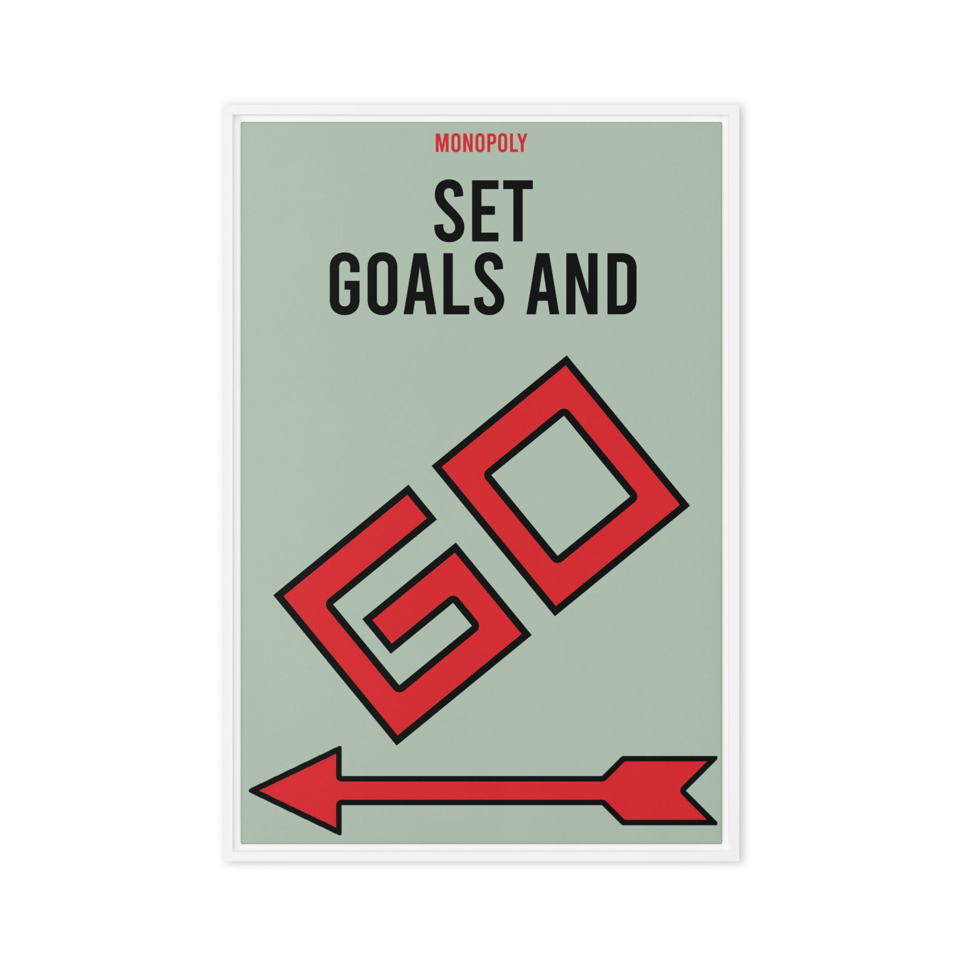 Monopoly Masterpiece: Set Goals and Go - KingKanvas