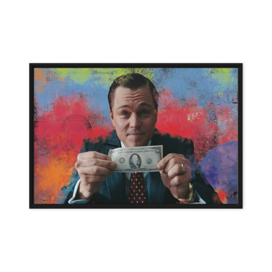 The Wolf of Wall Street Jordan Belfort Canvas Wall Art - KingKanvas