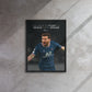 Authentic Lionel Messi Canvas Art Print - Fight to Reach Your Dream - Wall Decor - KingKanvas