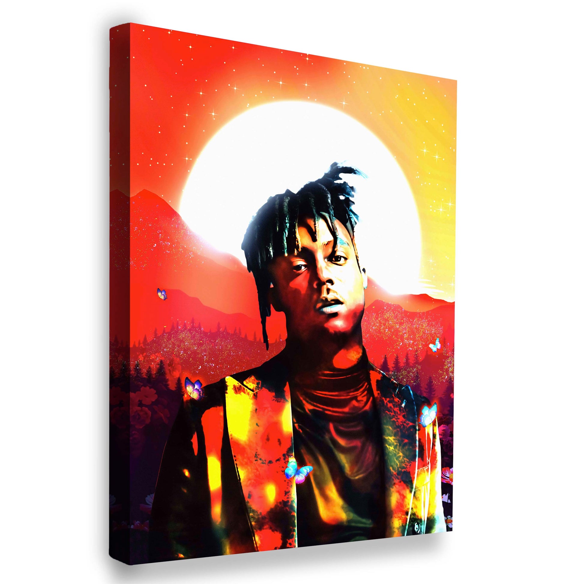 Juice WRLD: Memories Last Forever Wall Canvas - KingKanvas