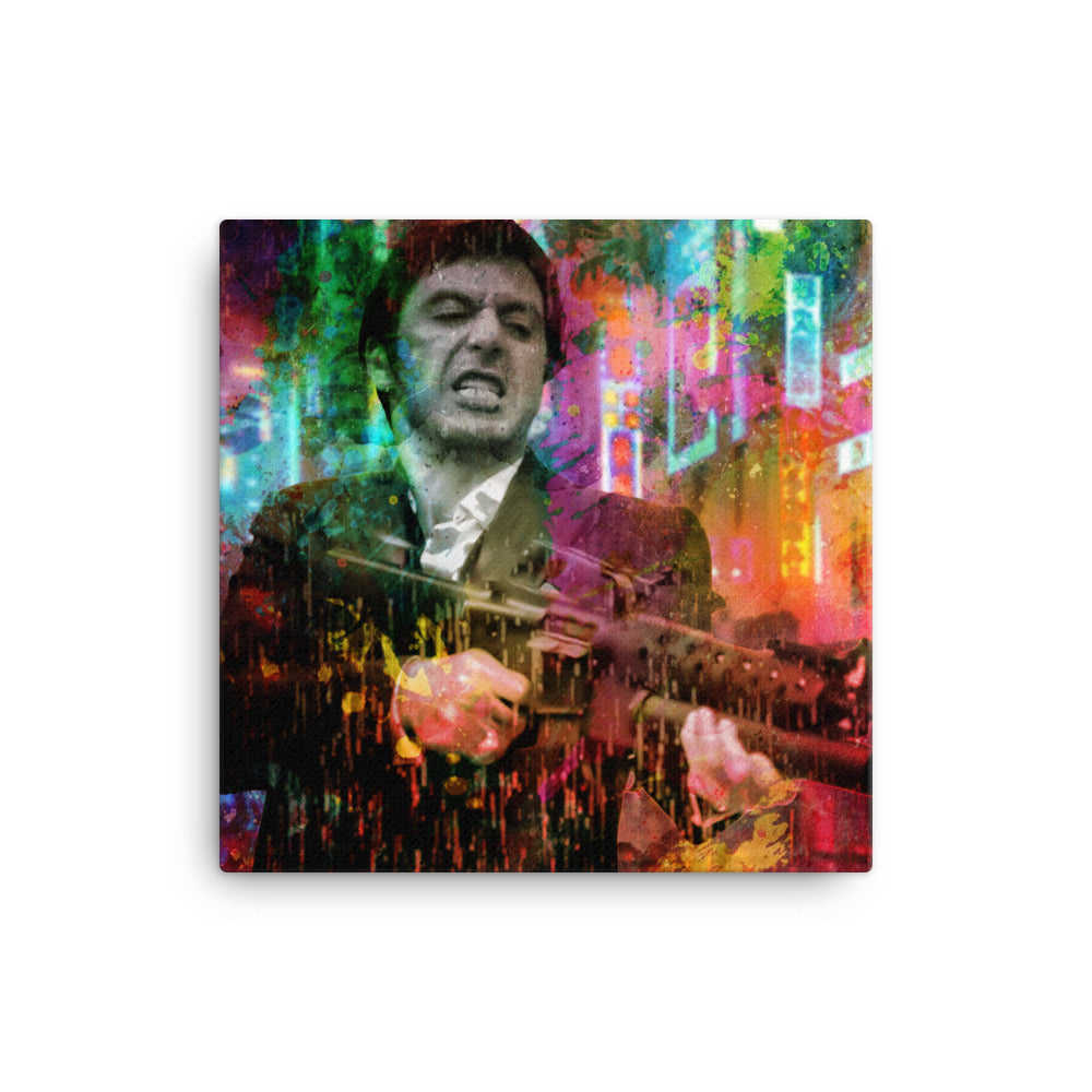 Scarface Al Pacino Wall Art Canvas Print - KingKanvas