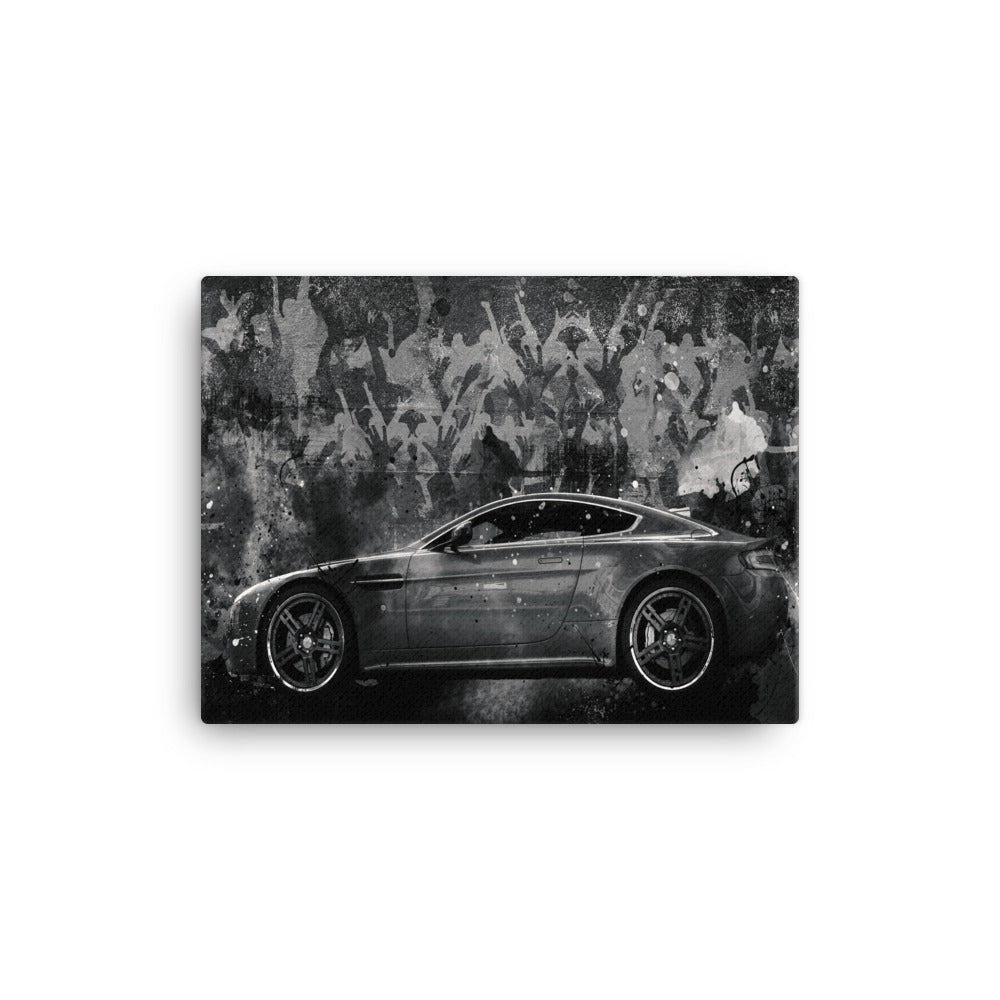 Aston Martin Car Wall Canvas - Motivational Picture, Home Decor - KingKanvas