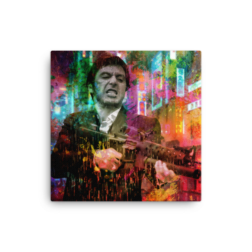 Scarface Al Pacino Wall Art Canvas Print - KingKanvas