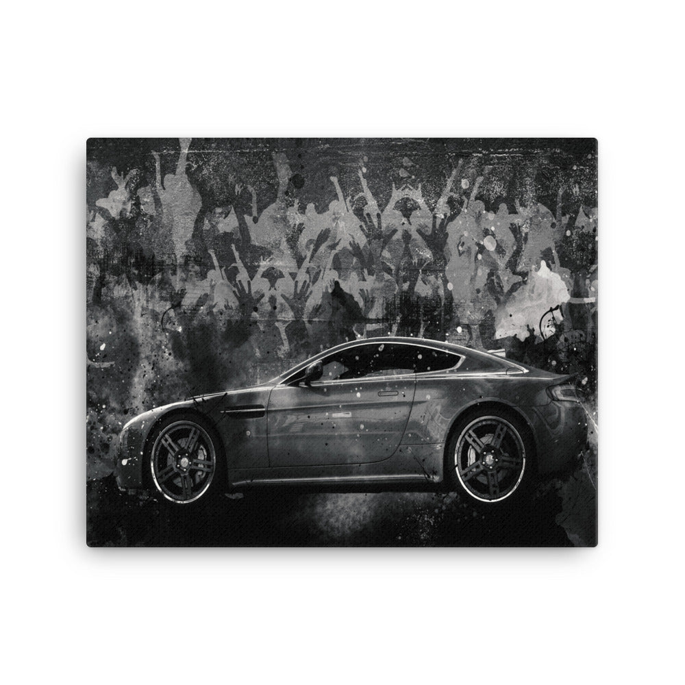 Aston Martin Car Wall Canvas - Motivational Picture, Home Decor - KingKanvas