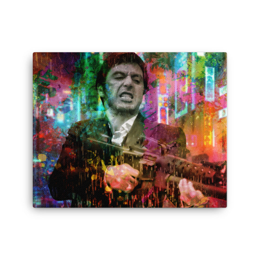 Scarface Al Pacino Wall Art Canvas Print - KingKanvas