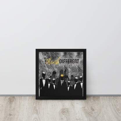 Motivational Wall Canvas - Think Different | Home Decor | Office Decor - KingKanvas