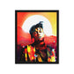 Juice Wrld Art Canvas Wall Decor - Hand - Made Rap Music Print - Framed - KingKanvas