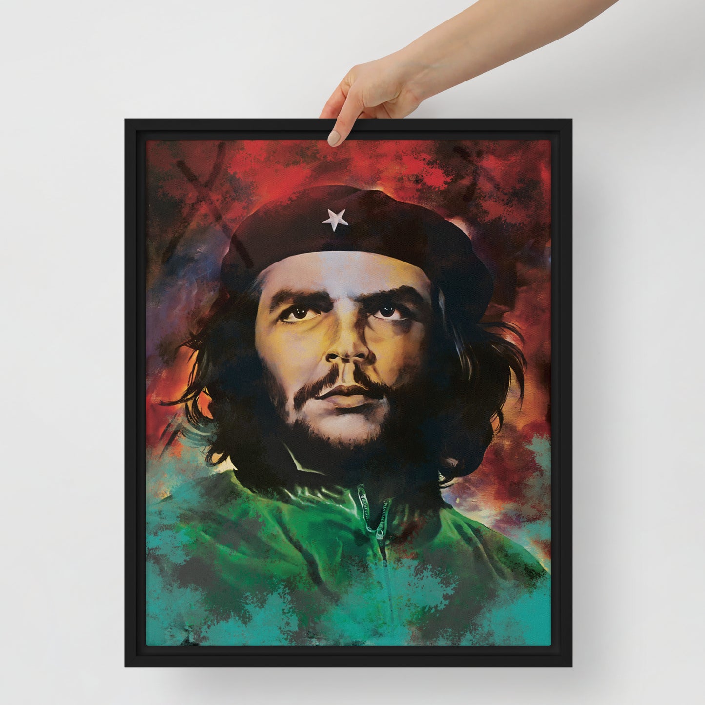 Che Guevara: An Iconic Figure Captured in Timeless Canvas Wall Art - KingKanvas