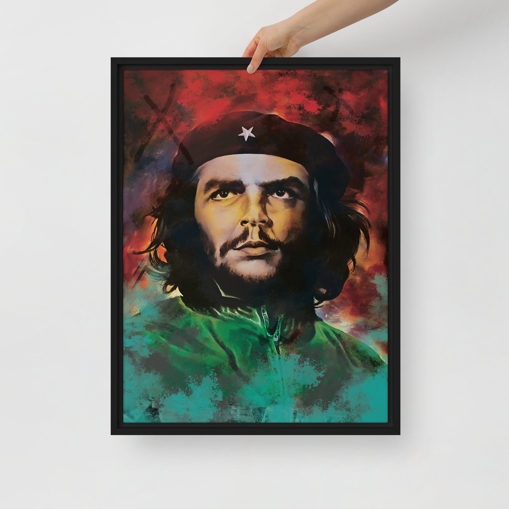 Che Guevara: An Iconic Figure Captured in Timeless Canvas Wall Art - KingKanvas