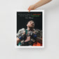 Motivational Conor McGregor Canvas Print - Wall Art with Inspirational Quote "We're Not Here to Take Part, We're Here to Take Over" - Framed and Ready to Hang - Great Gift Idea for MMA & UFC Fans - KingKanvas