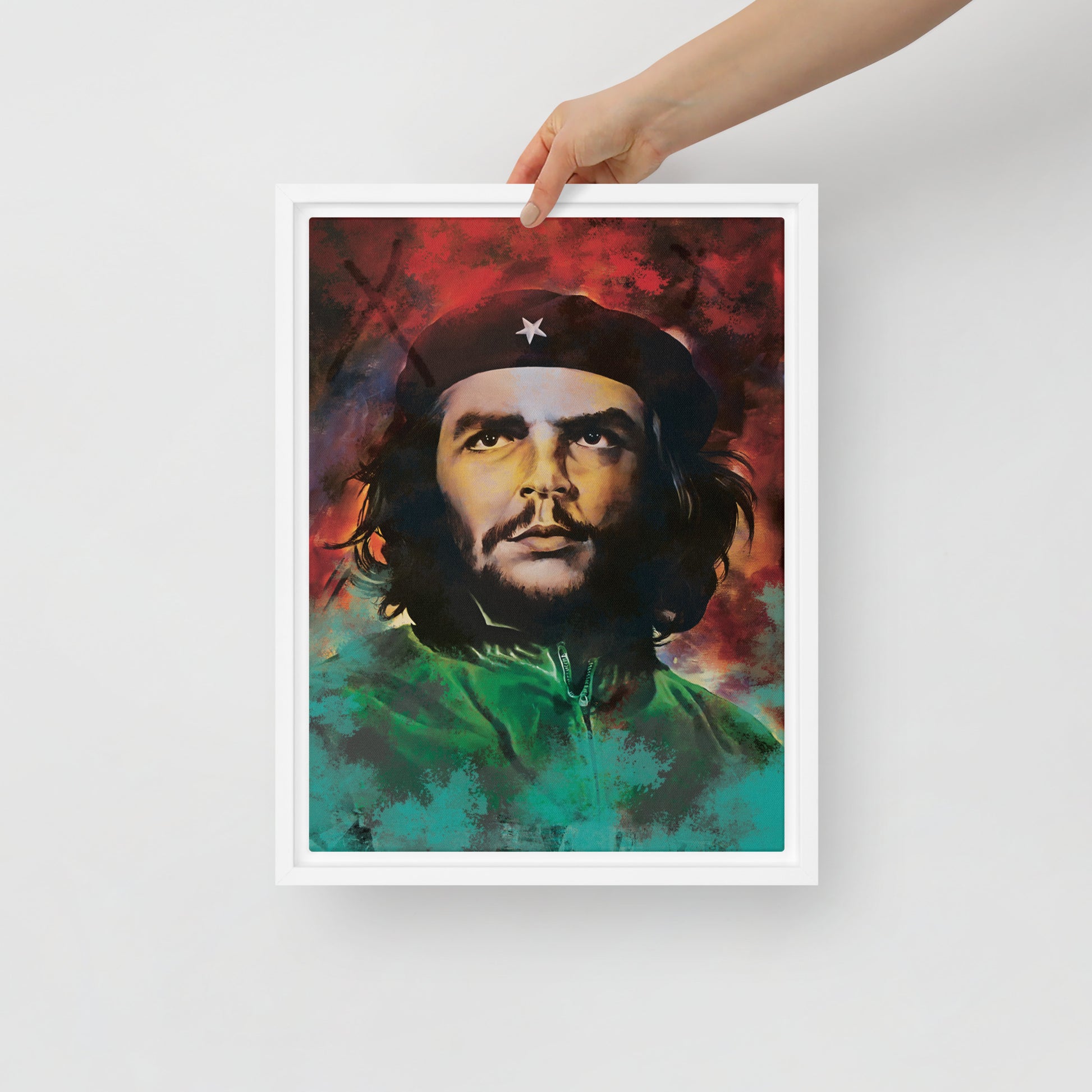 Che Guevara: An Iconic Figure Captured in Timeless Canvas Wall Art - KingKanvas