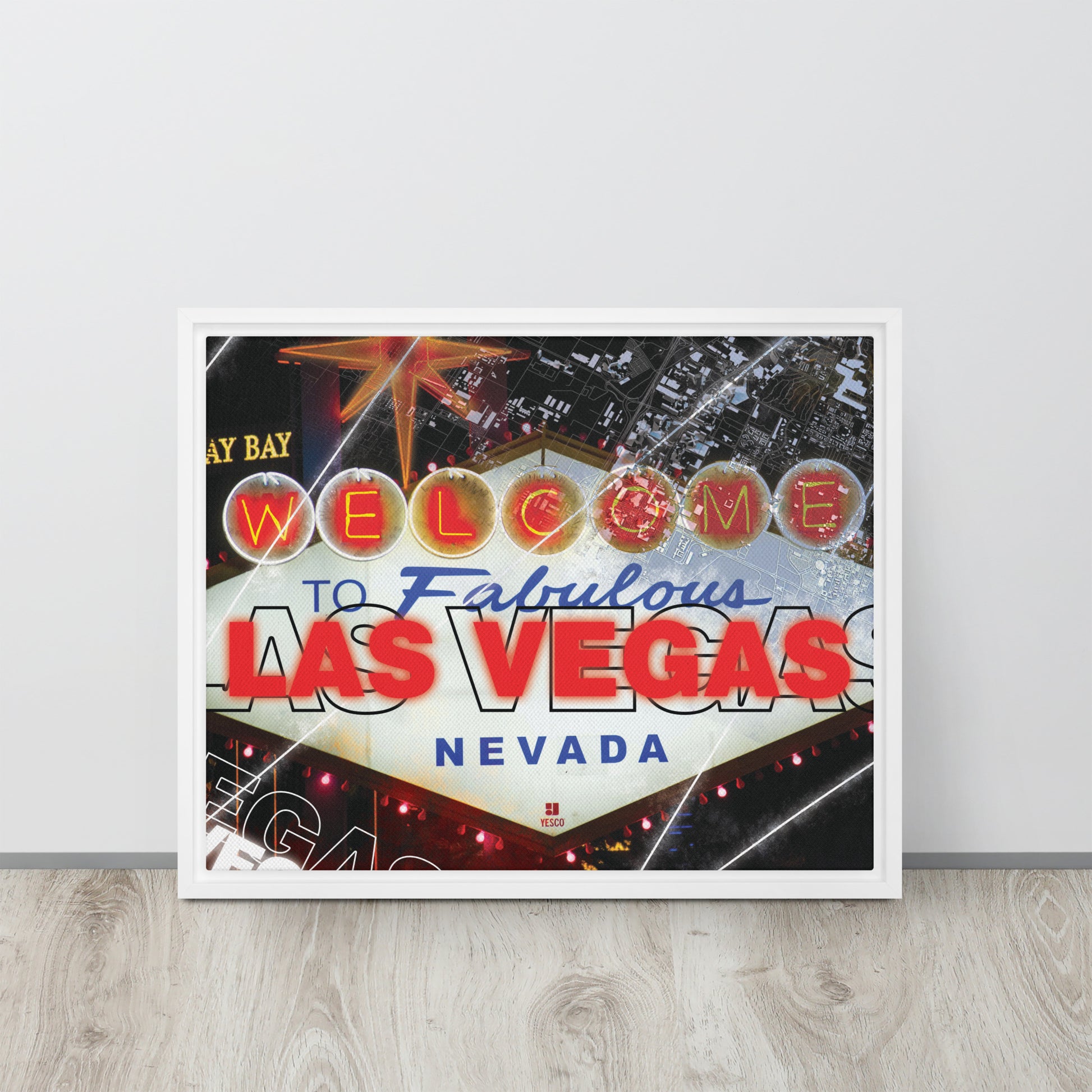 Welcome to Las Vegas Canvas Wall Art