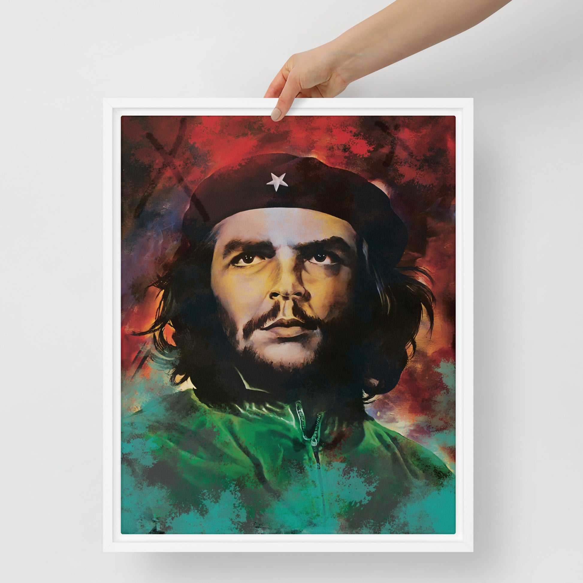 Che Guevara: An Iconic Figure Captured in Timeless Canvas Wall Art - KingKanvas