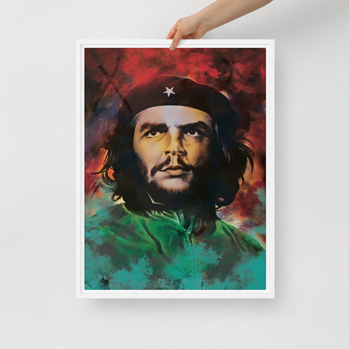 Che Guevara: An Iconic Figure Captured in Timeless Canvas Wall Art - KingKanvas