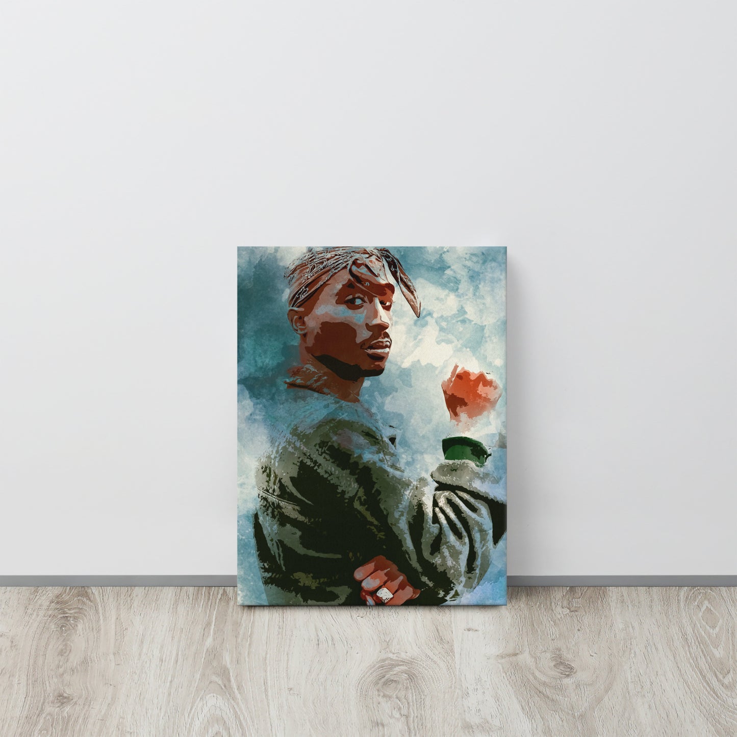 Tupac Wall Canvas - Perfect for any Rap Music Fan's Room! - KingKanvas