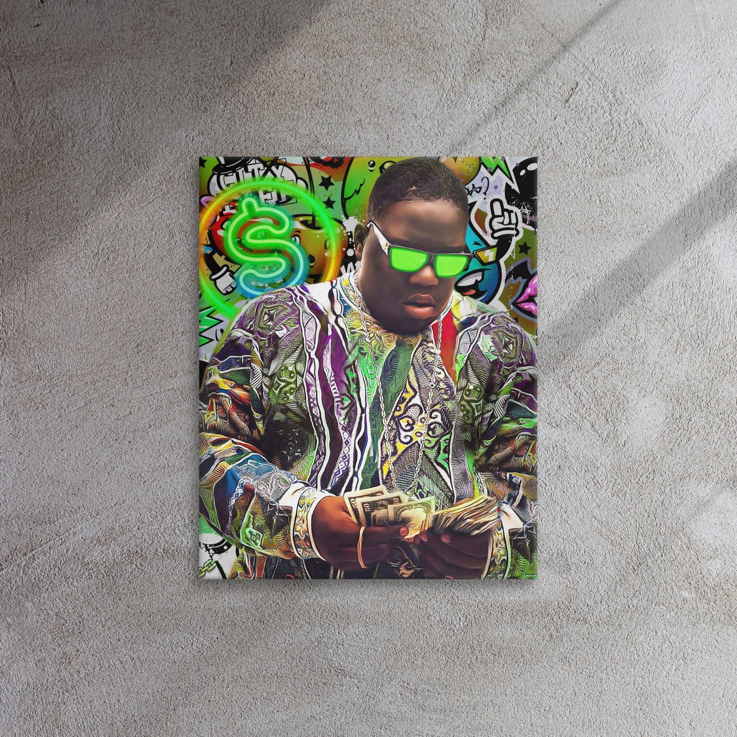 Juicy: The Tale of the Notorious B.I.G Canvas Wall Art - KingKanvas