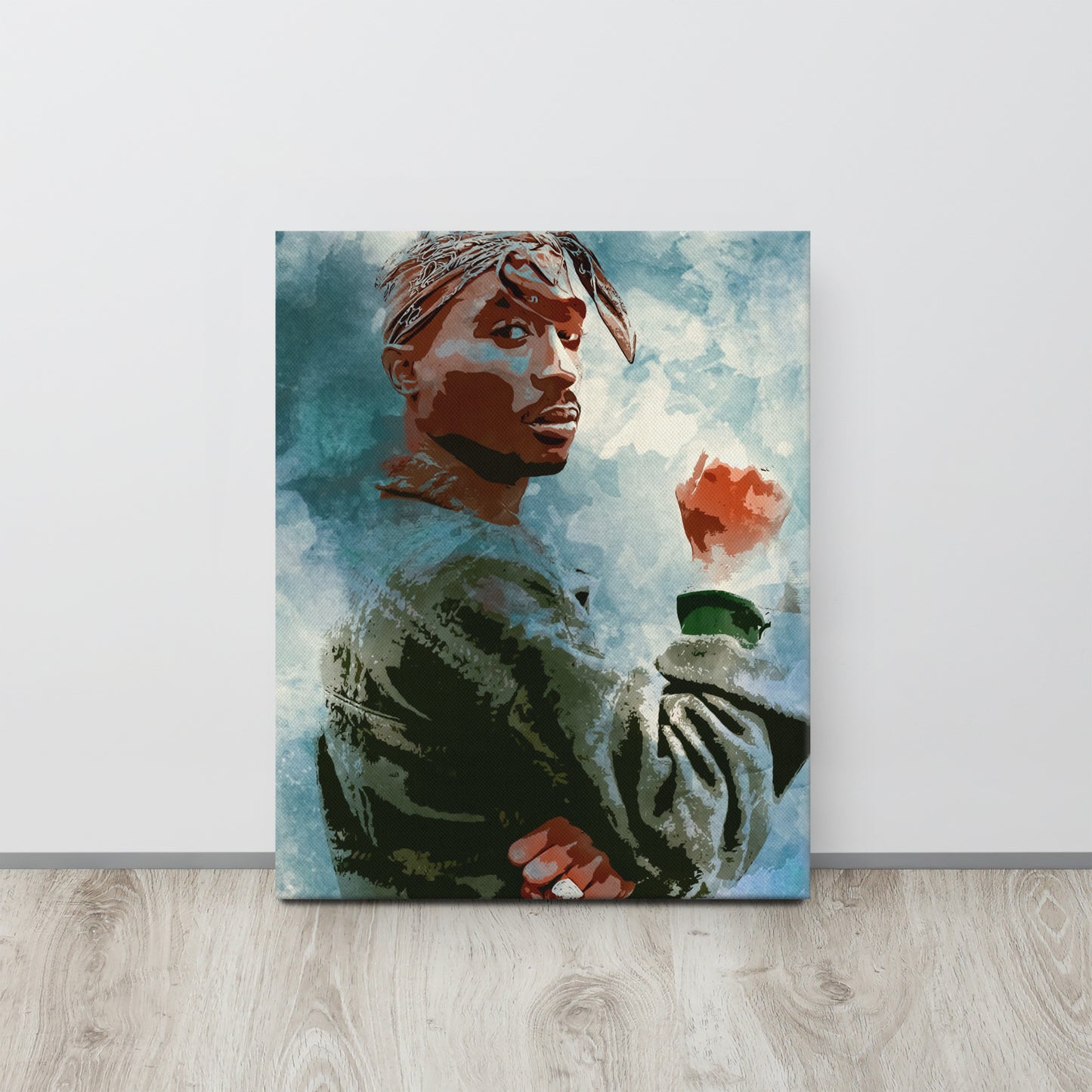 Tupac Wall Canvas - Perfect for any Rap Music Fan's Room! - KingKanvas