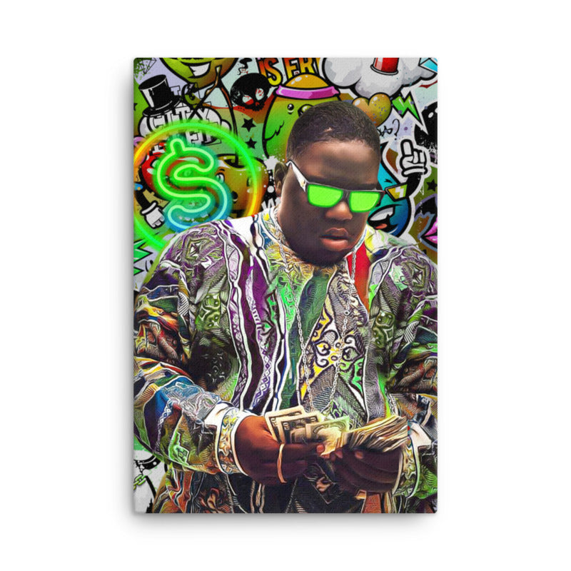 Juicy: The Tale of the Notorious B.I.G Canvas Wall Art - KingKanvas