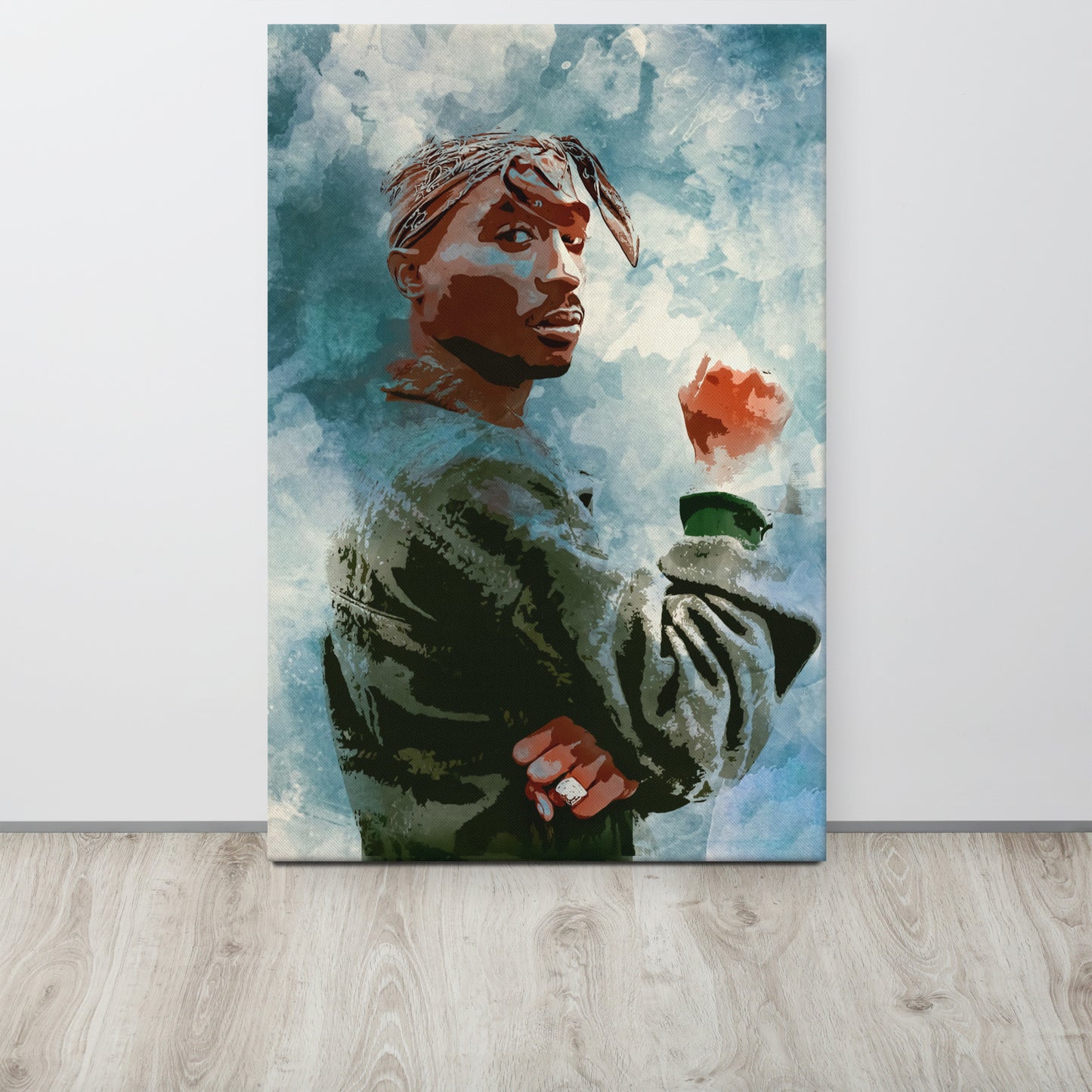 Tupac Wall Canvas - Perfect for any Rap Music Fan's Room! - KingKanvas